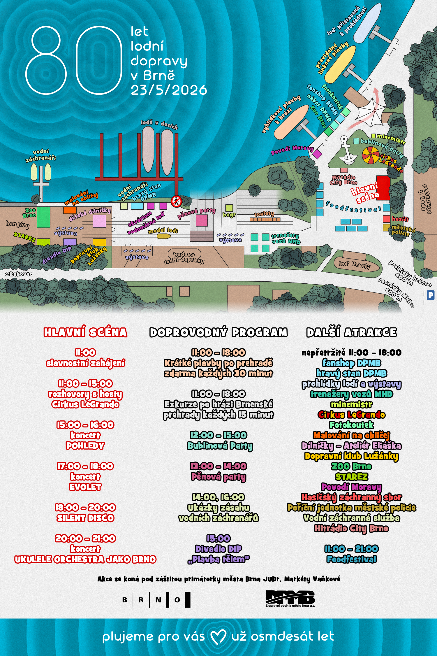 mapa akce