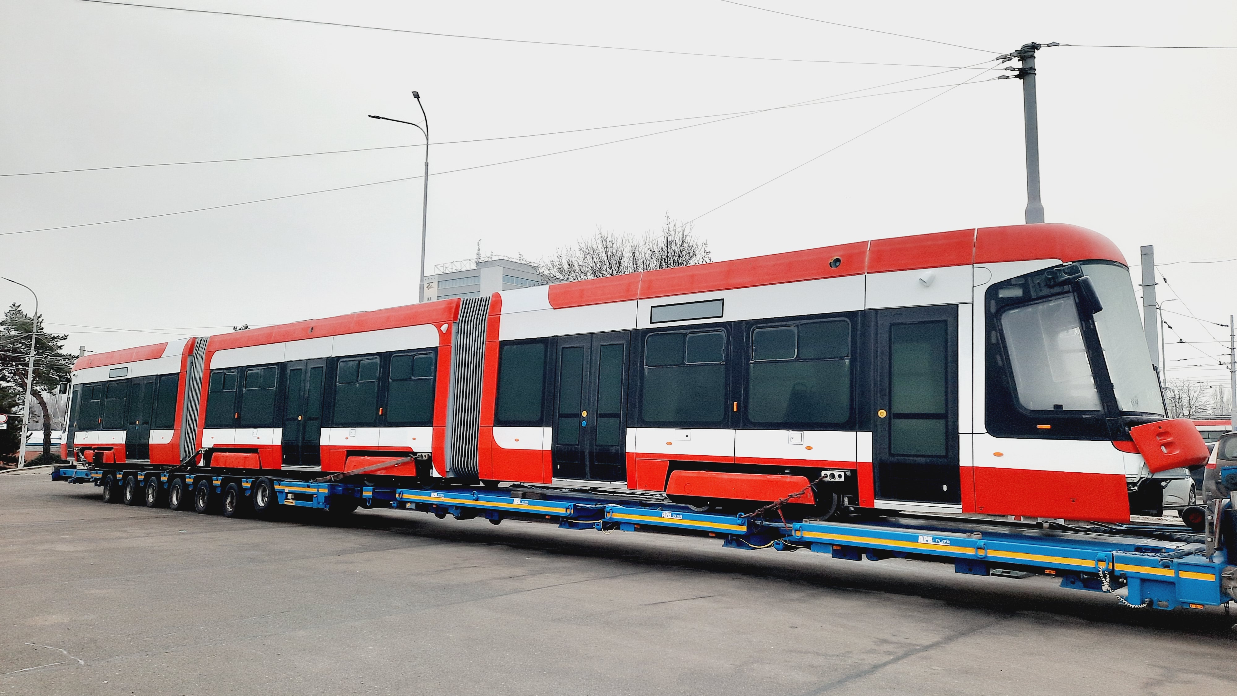 tramvaj na tahači