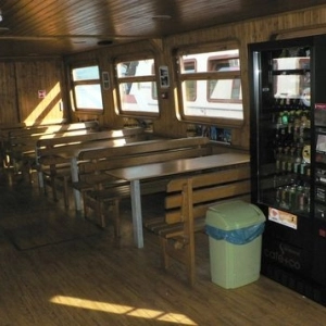 vnitřek lodí